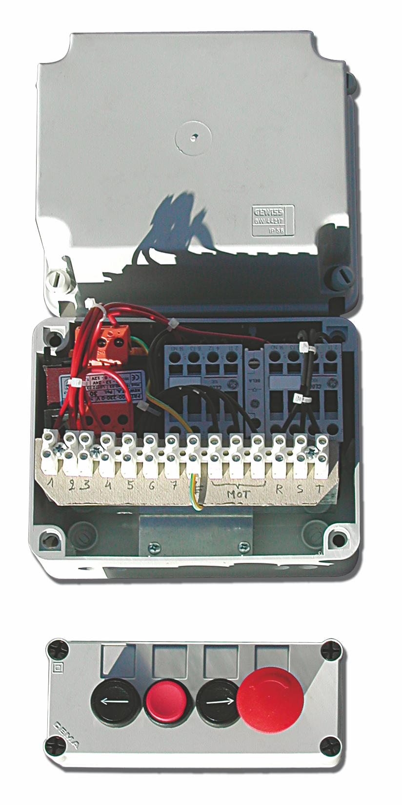 push button control single
